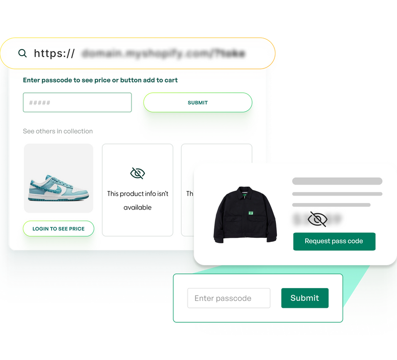 Sami B2B Lock, Password Protect