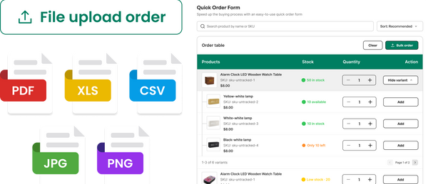 Quick Order Form