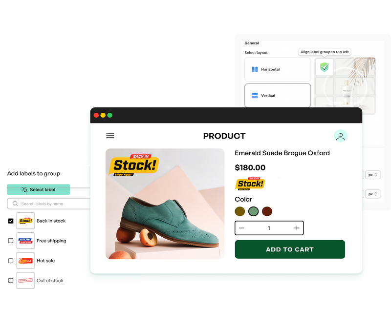 Sami Product Labels & Badges